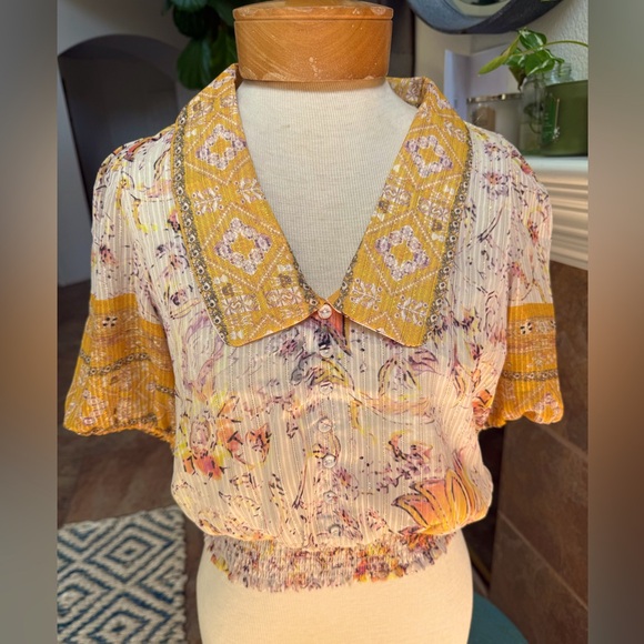 Rachel Zoe Tops - Rachel Zoe beautiful summer crop. Size XS NWT.